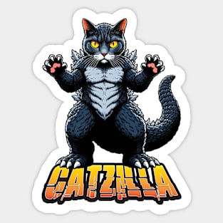 Catzilla S01 D92 Sticker